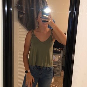 Green Tank top!!